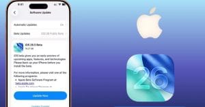 Apple Rolls Out iOS 26.5 Public Beta 1 