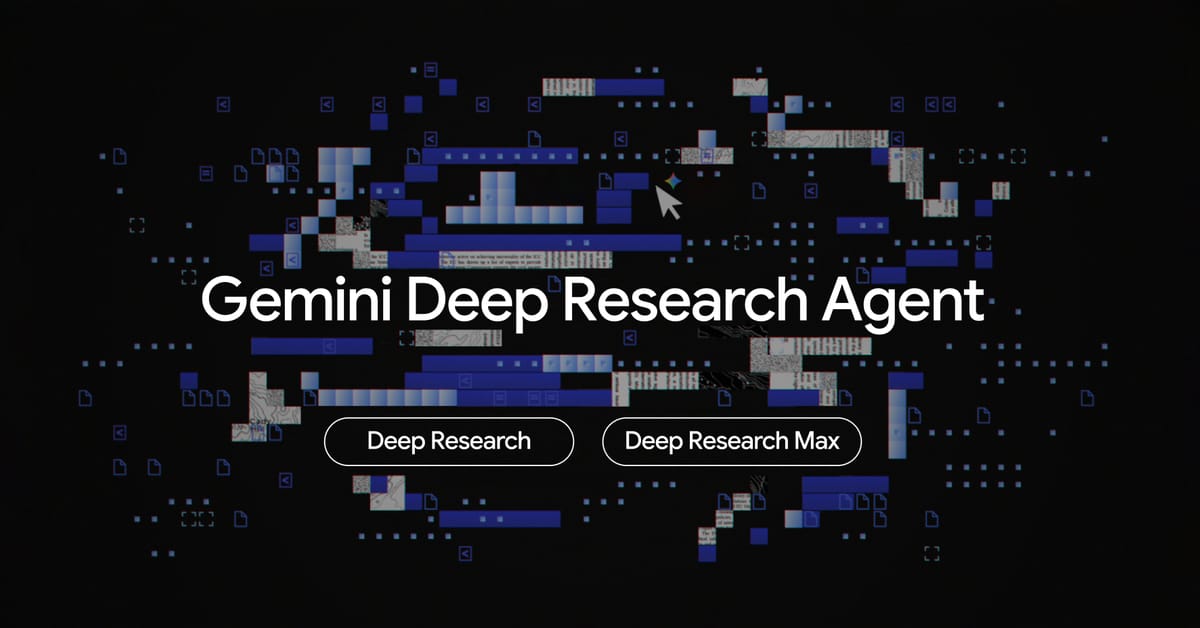 Google Launches Two New AI Research Agents via Gemini API - feature image