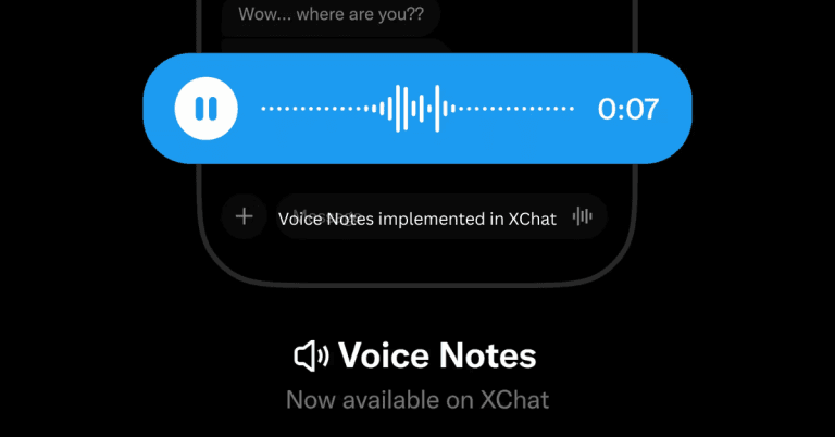 Voice Notes implemented in XChat